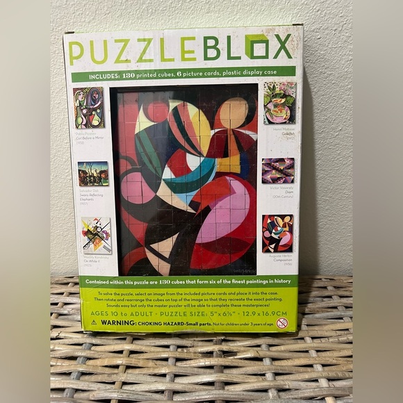 Puzzle Blox Six-Sided Modern Art Puzzle, New in Box, games, puzzles - Picture 3 of 3